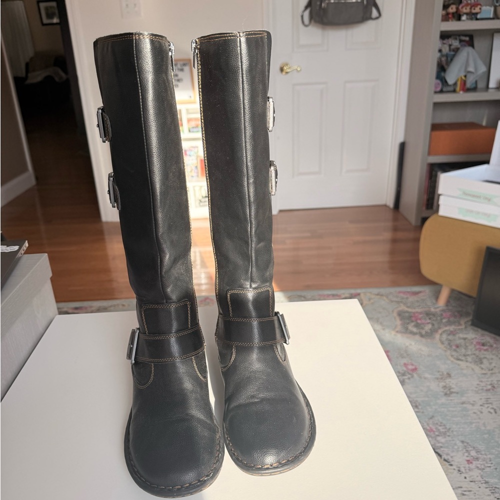 b.o.c. Black Knee High Boots